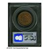 Image 2 : 1852 1C MS64 Red and Brown PCGS. N-14, R.1. The d