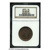 Image 1 : 1853 1C MS66 Brown NGC. N-18, R.1. Traces of recu