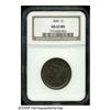 Image 1 : 1854 1C MS65 Brown NGC. N-17, R.1. A lustrous and