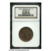 Image 1 : 1855 1C Upright 5s MS66 Red and Brown NGC. N-2, H