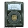 Image 1 : 1858 1C Large Letters MS63 PCGS. A bright copper 
