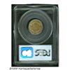 Image 2 : 1858 1C Small Letters MS63 PCGS. A lightly abrade