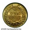 Image 2 : 1872 1C MS64 Red PCGS. Like the 1871, the 1872 wa