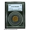 Image 1 : 1875 1C MS65 Red and Brown PCGS. Bold N in ONE. A