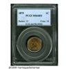 Image 1 : 1875 1C MS64 Red PCGS. Warm coppery-gold color do