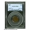 Image 1 : 1877 1C XF40 PCGS. This key date representative r