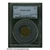 Image 1 : 1877 1C AU55 PCGS. Well defined overall with smoo