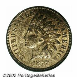 1877 1C MS64 Red and Brown PCGS. The 1877 has alw