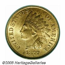 1877 1C MS65 Red and Brown PCGS. Even though the 