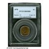 Image 1 : 1878 1C MS65 Red and Brown PCGS. Well struck and 