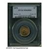 Image 1 : 1878 1C MS65 Red PCGS. Lustrous with a sharp stri