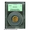 Image 1 : 1879 1C MS65 Red PCGS. This sharply struck Gem sh