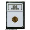Image 1 : 1908 1C MS66 Red NGC. Pleasing orange-gold patina