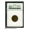 Image 1 : 1909-S 1C AU58 ANACS. Mostly golden-brown surface