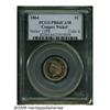 Image 1 : 1864 1C Copper Nickel PR64 Cameo PCGS. Sharply st