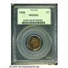 Image 1 : 1868 1C PR65 Red PCGS. Gold and cherry-red luster
