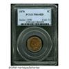 Image 1 : 1870 1C PR64 Red PCGS. Shallow N in ONE. A vibran