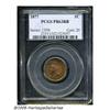 Image 3 : 1877 1C PR63 Red and Brown PCGS. Hints of modest 