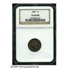 Image 1 : 1885 1C PR66 Red and Brown NGC. Vigorously toned 