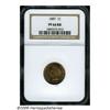 Image 1 : 1887 1C PR66 Red and Brown NGC. Not far from a fu