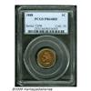 Image 1 : 1888 1C PR64 Red PCGS. A luminous yellow-gold Cen