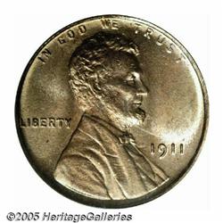 1911 1C MS67 Red PCGS. The 1911 P-mint issue is r