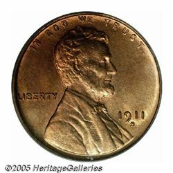 1911-S 1C MS66 Red PCGS. Many of the early Lincol