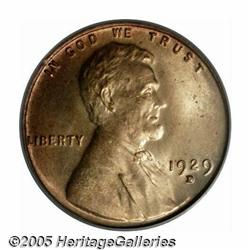 1929-D 1C MS66 Red PCGS. This beautiful D-mint re