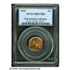 Image 1 : 1934 1C MS67 Red PCGS. Gorgeous copper-gold patin