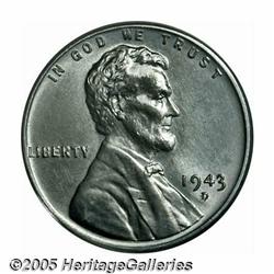 1943-D/D 1C MS67 PCGS. FS-19. This widely collect