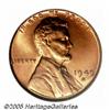 Image 1 : 1949-D 1C MS67 Red PCGS. Brilliant and Superb Gem