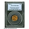 Image 1 : 1949-S 1C MS67 Red PCGS. Medium intensity cherry-