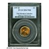 Image 3 : 1957-D 1C MS67 Red PCGS. Sharply detailed with ri