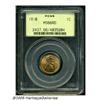 Image 1 : 1910 1C MS66 Red PCGS. Bright honey-gold luster b