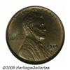 Image 1 : 1914-D 1C MS65 Brown NGC. A razor sharp Uncircula