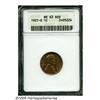 Image 1 : 1921-S 1C MS63 Red ANACS. A lustrous near-Gem tha