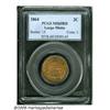 Image 1 : 1864 2C Large Motto MS65 Red PCGS. A bold strikin