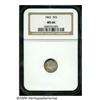 1862 3CS MS66 NGC. Lovely russet, steel-blue, lil