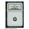 Image 3 : 1871 3CS PR67 Ultra Cameo NGC. Mintage records in
