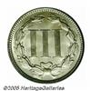 Image 2 : 1870 3CN MS66 PCGS. While the general level of pr