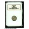 Image 1 : 1875 3CN MS65 NGC. An exactingly struck cream-gra