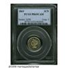 Image 1 : 1869 3CN PR65 Cameo PCGS. A reasonably struck pre