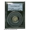 Image 1 : 1878 3CN PR66 Cameo PCGS. Pale gray, deeply refle