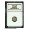 Image 1 : 1880 3CN PR66 NGC. A thin veneer of ice-blue pati
