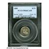 Image 1 : 1880 3CN PR66 Cameo PCGS. Light lilac and golden 