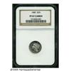Image 1 : 1880 3CN PR67 Cameo NGC. A lovely, essentially un