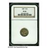 Image 1 : 1887 3CN PR65 NGC. The low mintage (5,000 pieces)