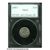 Image 1 : 1887 3CN PR65 PCGS. Well struck on the major devi
