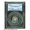 Image 1 : 1887/6 3CN PR66 Cameo PCGS. The underdigit on thi