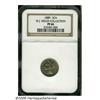 Image 1 : 1889 3CN PR66 NGC. Ex: W.J. Skiles Collection. Fr